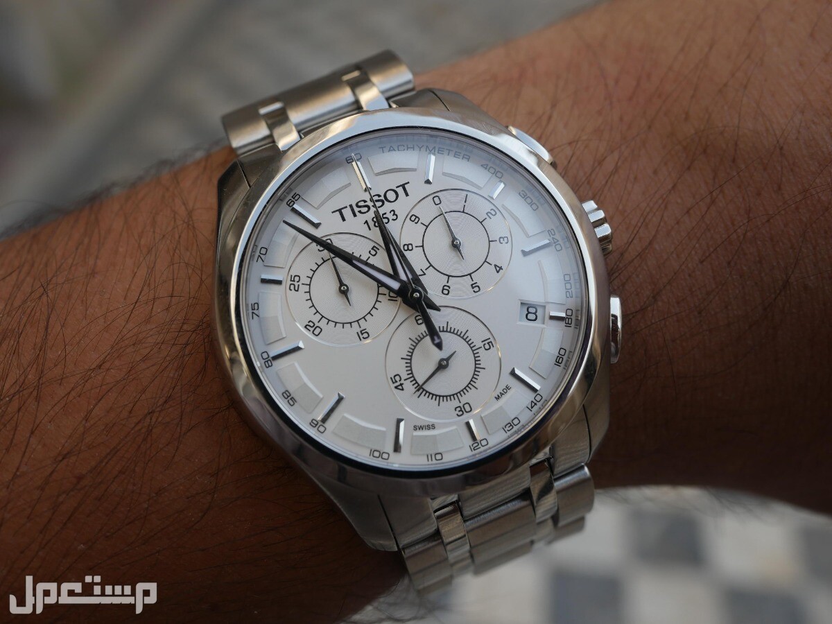 أفضل ساعات كوارتز لعام 2023 ساعة TISSOT COUTURIER CHRONOGRAPH WATCH المعدنية