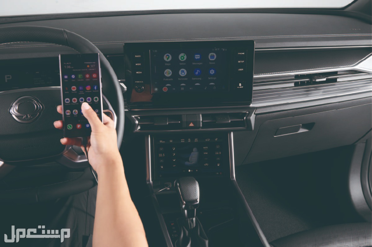 سيارة سانج يونج توريس SSANGYONG TORRES SMART 2023 مواصفات وصور واسعار في اليَمَن ربط الشاشة بالهاتف سيارة سانج يونج توريس SSANGYONG TORRES 2023