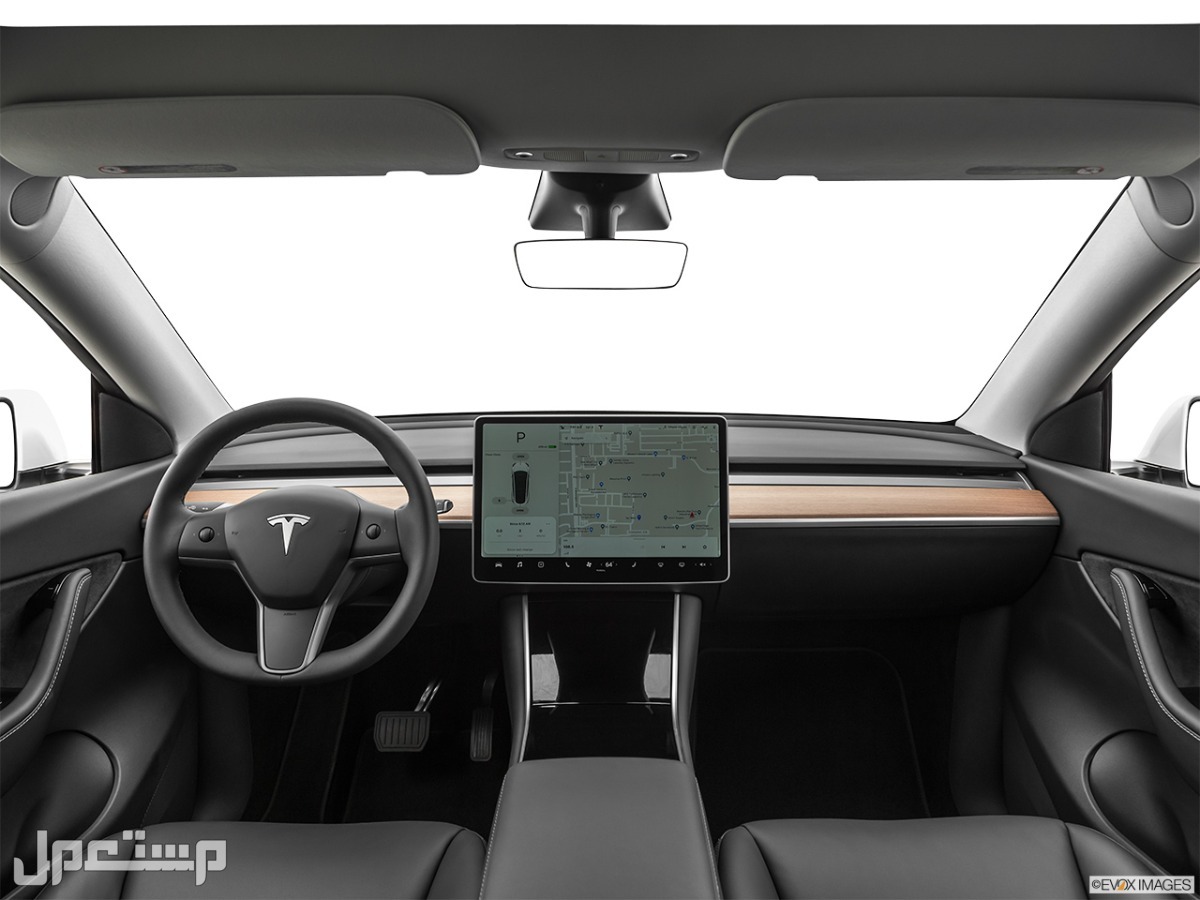 سيارة تسلا  Tesla Model Y Performance AWD 2023 مواصفات وصور واسعار مقصورة القيادة سيارة تسلا  Tesla Model Y 2023