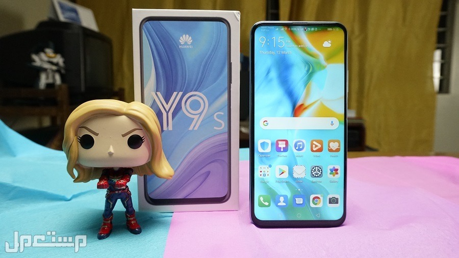 مراجعة هاتف هواوي Huawei y9s والفرق بينه وبين هواوي Y9a في السودان شاشة Huawei y9s