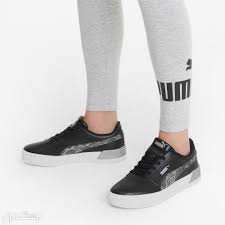 أفضل حذاء طبي للنساء حذاء PUMA Women's Carina Untamed Trainers باللون الأسود