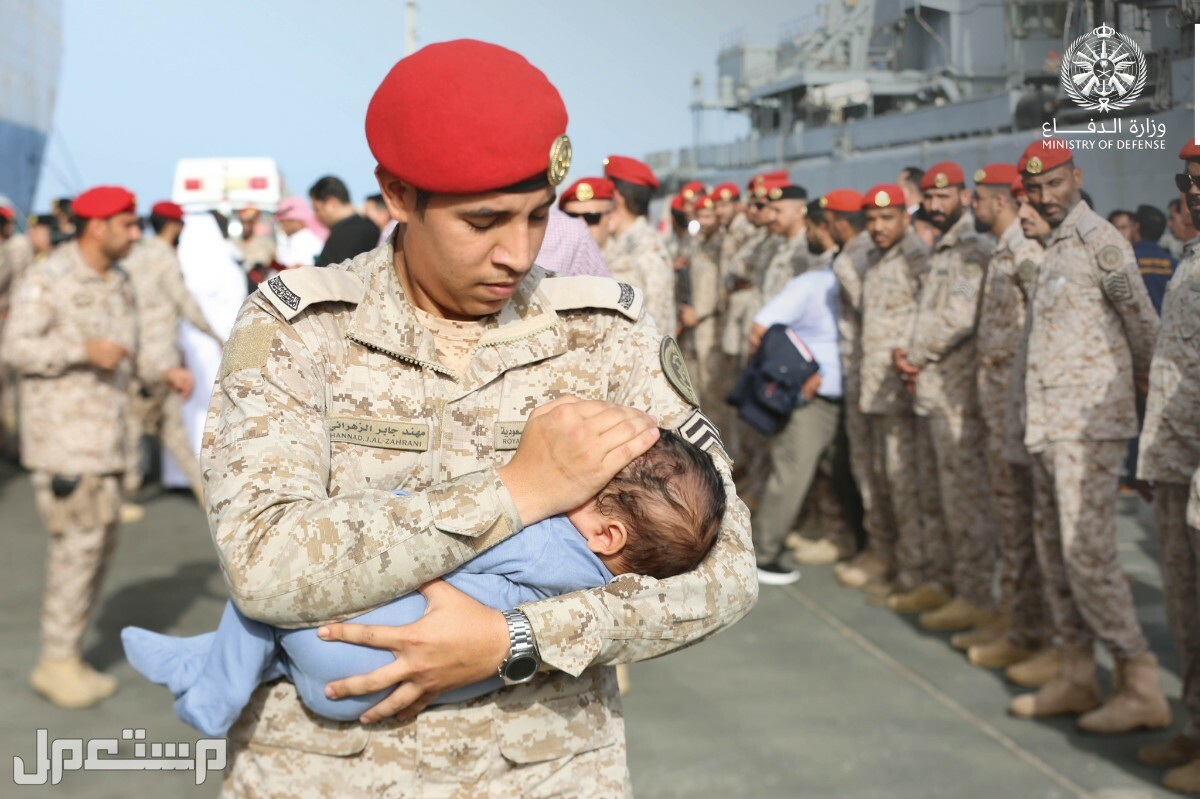 متابعة احداث اجلاء السعودية للرعايا من السودان في الأردن قاعدة الملك فيصل البحرية في جدة