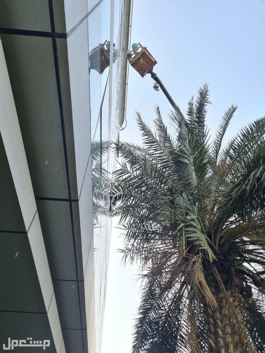 صيانة مكائن تنظيف واجهات المباني  في جدة facades cleaning تنظيف واجهات المباني