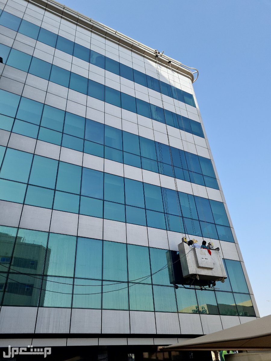 صيانة مكائن تنظيف واجهات المباني  في جدة أنظمة تنظيف الواجهات، جندولة، تأهيل سقالة كهربيه