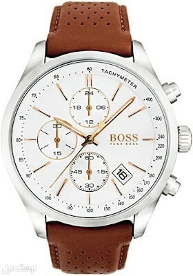 أفضل ساعات بوس Boss الأكثر مبيعا هذا العام وأسعارها ساعات بوس Hugo boss Men’s Chronograph Quartz Watch 1513475