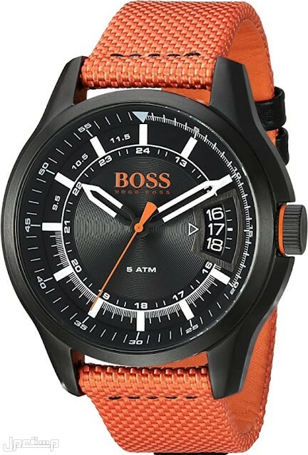 أفضل ساعات بوس Boss الأكثر مبيعا هذا العام وأسعارها ساعة بوس البرتقالي الرياضية boss