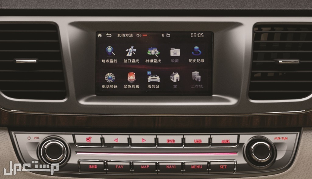 سيارة ماكسيوس جي 10 MAXUS G10 Seat MPV Luxury 7 2023 مواصفات وصور واسعار شاشة لمس سيارة ماكسيوس جي 10 MAXUS G10 2023