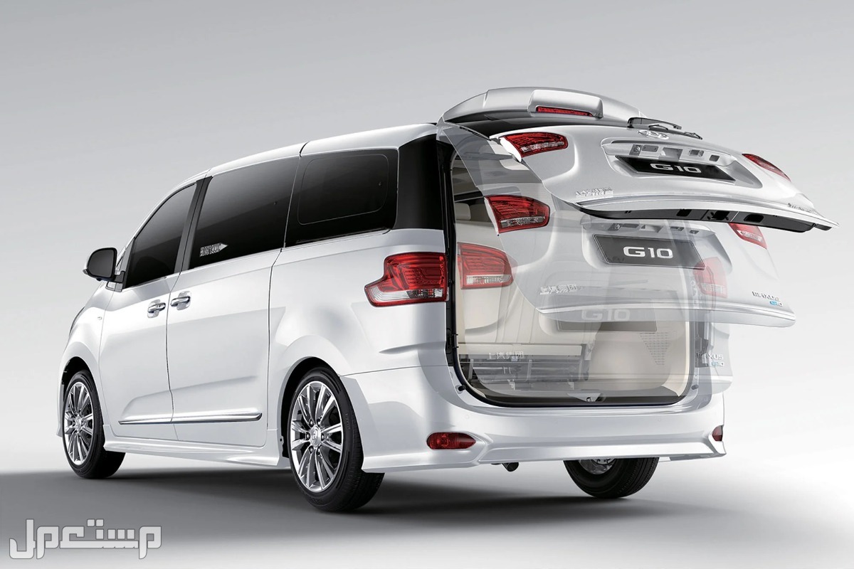 سيارة ماكسيوس جي 10 MAXUS G10 Seat MPV Elite 7 2023 مواصفات الصندوق الخلفي سيارة ماكسيوس جي 10 MAXUS G10 2023