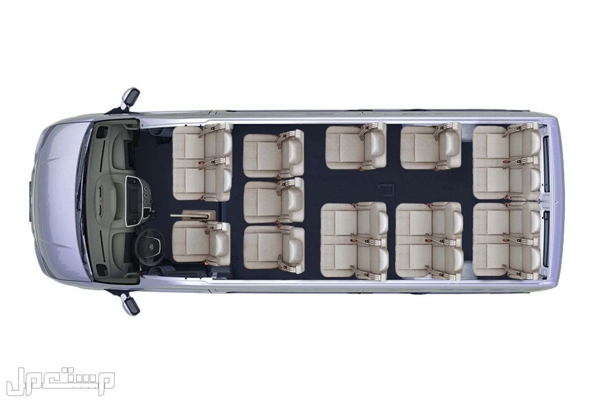 سيارة ماكسيوس في 80 MAXUS V80 2.5L Passenger Van M/T 2023 مواصفات وصور واسعار صورة سيارة ماكسيوس في 80 MAXUS V80 2023 من الداخل