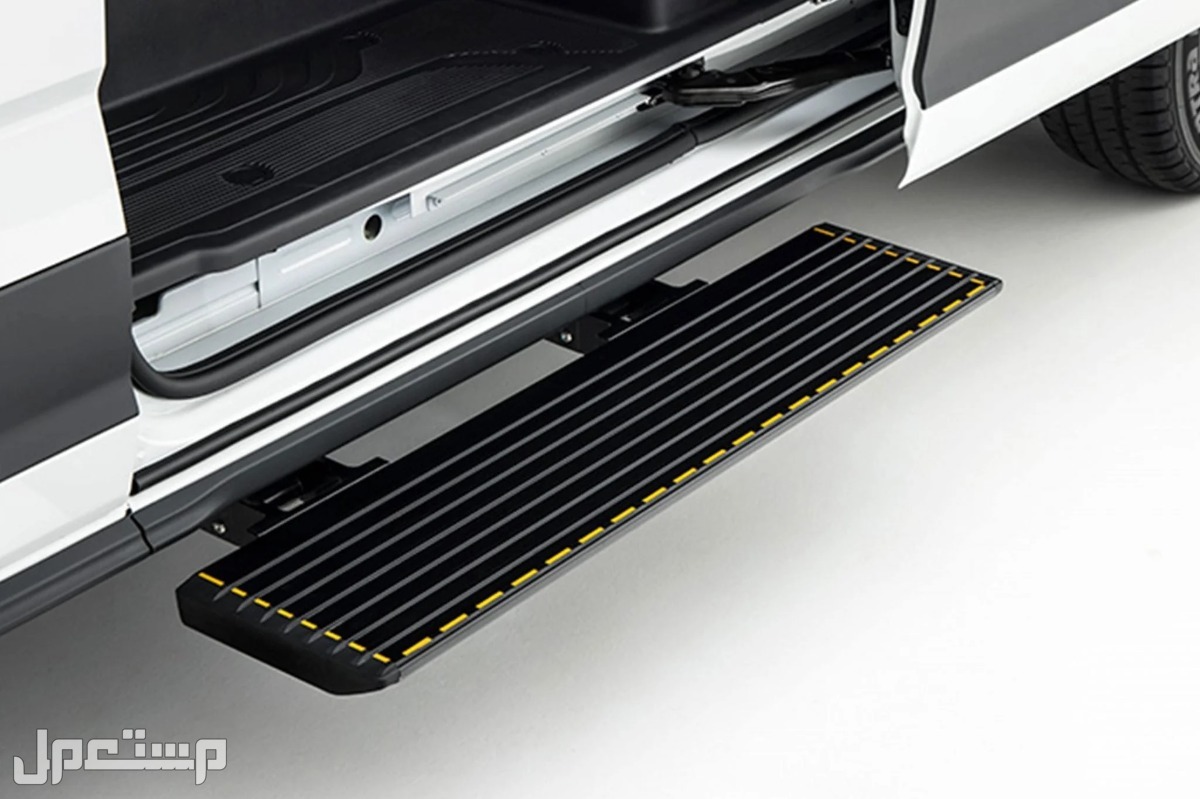 سيارة ماكسيوس في 80 MAXUS V80 2.5L Passenger Van M/T 2023 مواصفات وصور واسعار لوحة خطوة كهربائية سيارة ماكسيوس في 80 MAXUS V80 2023