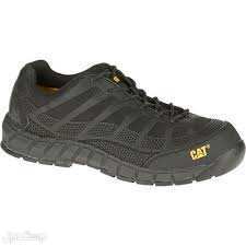 مواصفات أحذية السيفتي الرجالية للعمل حذاء Cat Footwear Men's -Woodward Steel Toe Construction Shoe باللون البني