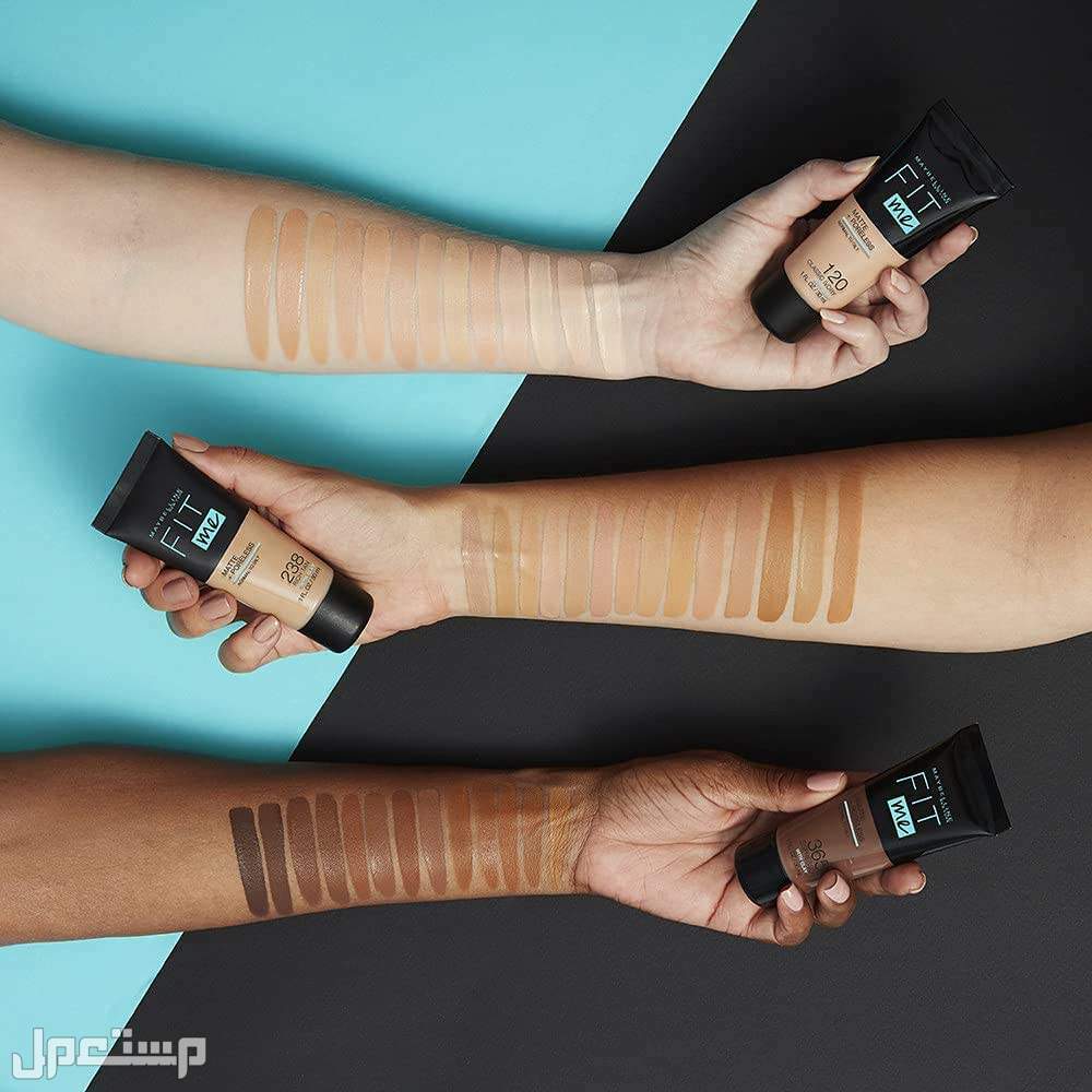 أفضل كريم أساس للبشرة الدهنية درجات كريم Maybelline Fit Me