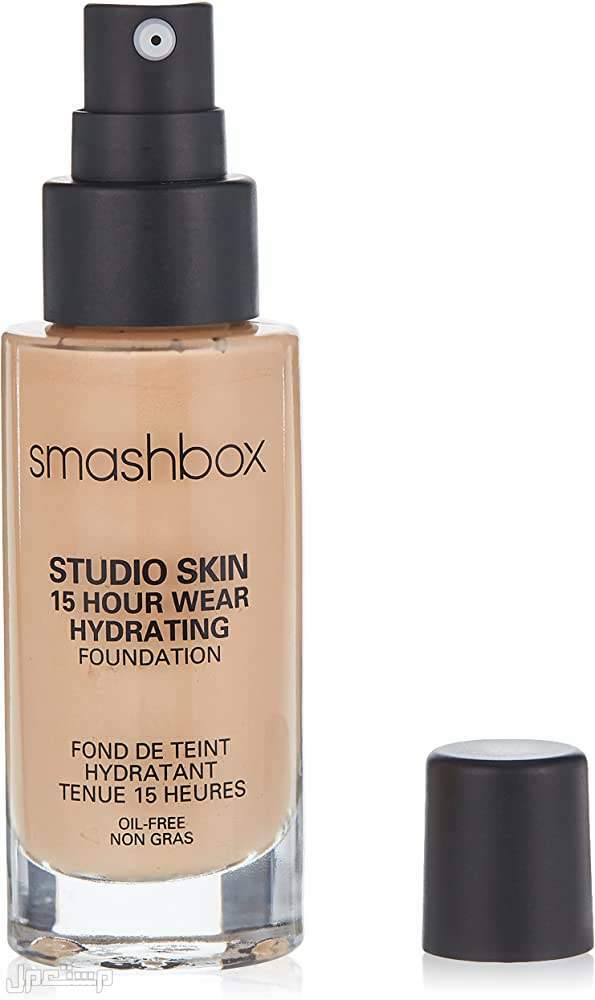 أفضل فاونديشن للبشرة الحساسة مواصفات وأسعار كريم SMASHBOX Studio Skin\ 15 Hour Wear Hydrating Foundation