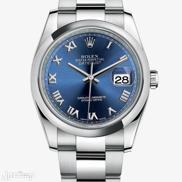اسعار ومواصفات ساعات رولكس Rolex   ديت جست الأصلية سعر ساعة رولكس Rolex ديت جست الأصلية موديل (DATEJUST 116200-0060)