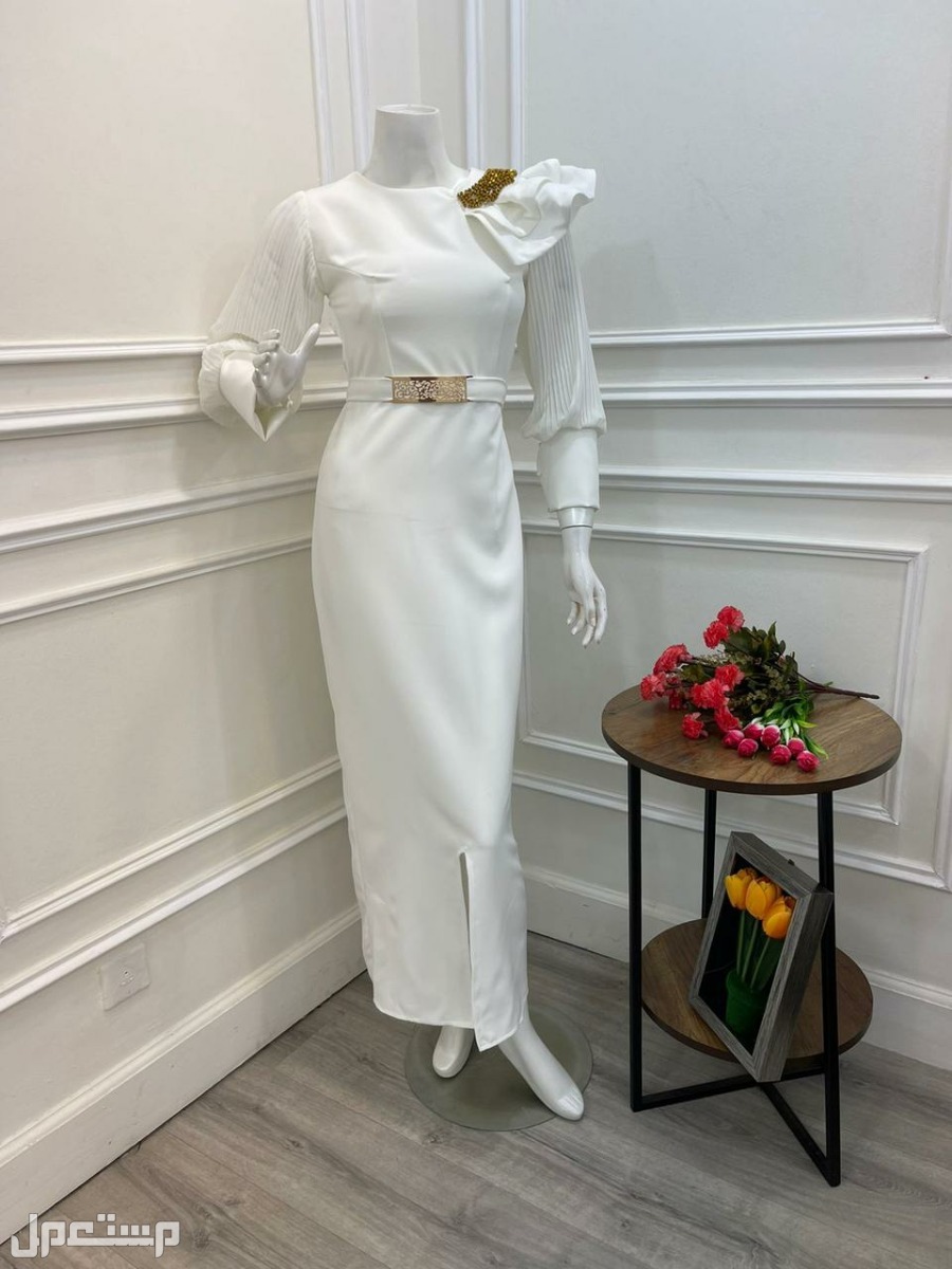 فستان لاخت العروس توفر ب5 مقاسات عرض خاص