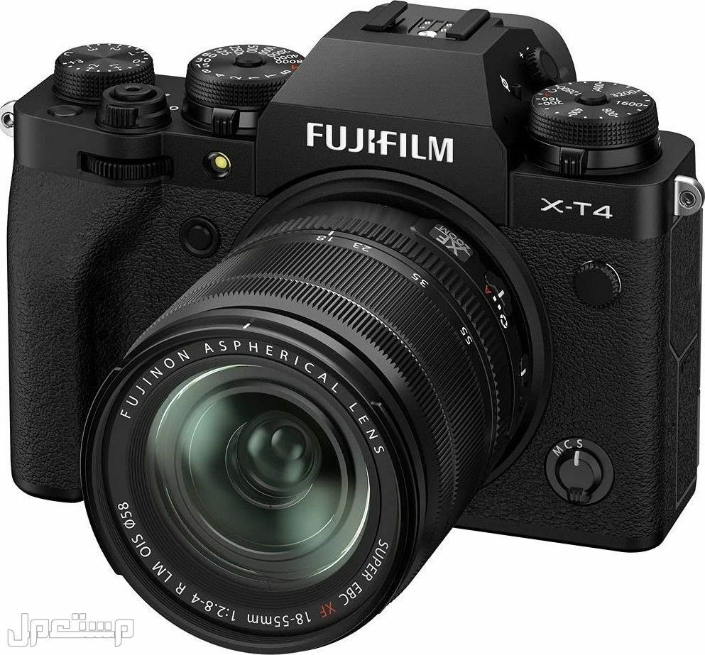 سعر ومميزات كاميرا فوجي فيلم  Fujifilm X-T4 كاميرا Fujifilm X-T4 مزودة ببطارية ممتازة