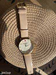 أرخص ماركات الساعات النسائية ساعة Kate Spade New York 5 O’Clock Metro watch باللون البيج