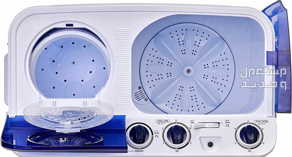 سعر افضل 6 غسالات ملابس بحوضين ومواصفاتها غسالة بحوضين  من نيكاي– NWM700SPN21