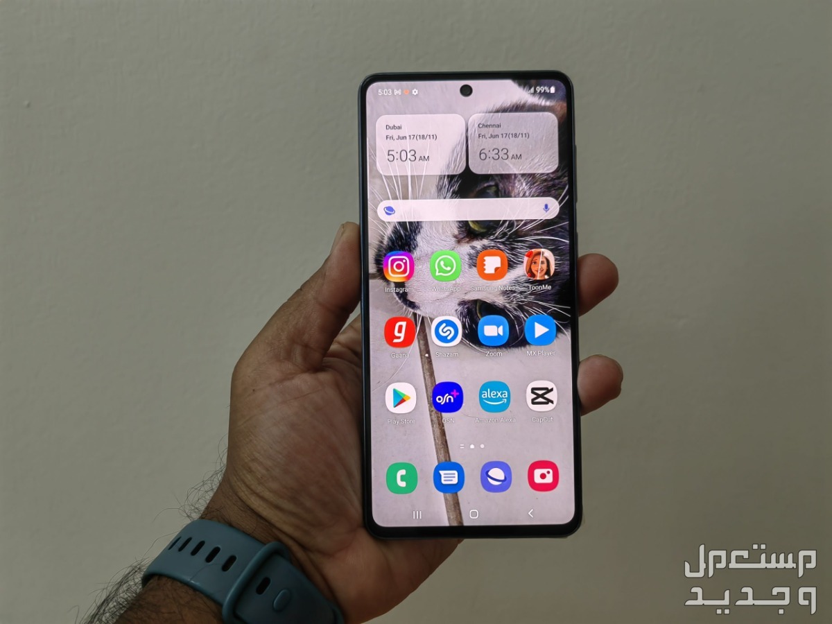 مواصفات وسعر هاتف سامسونج a73 ..أفضل كاميرا موبايل في الفئة المتوسطة العليا