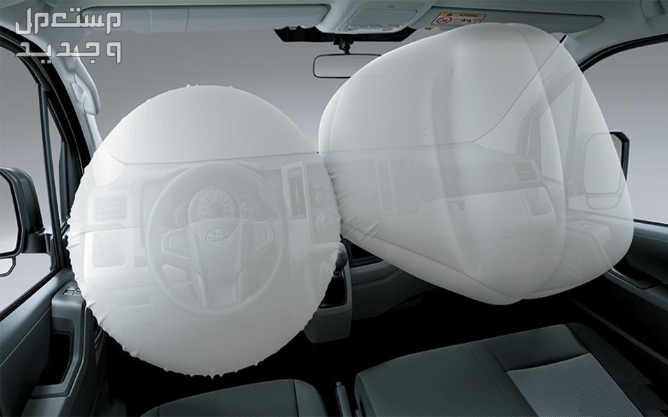 سيارة تويوتا هايس Toyota HIACE 3.5L GL STD Roof Panel Van 3-Seater 2022 مواصفات وصور واسعار وسائد هوائية سيارة تويوتا هايس Toyota HIACE 2022