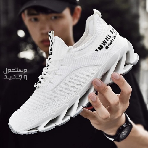 اسعار أحذية جري رجالية حذاء جري ابيض