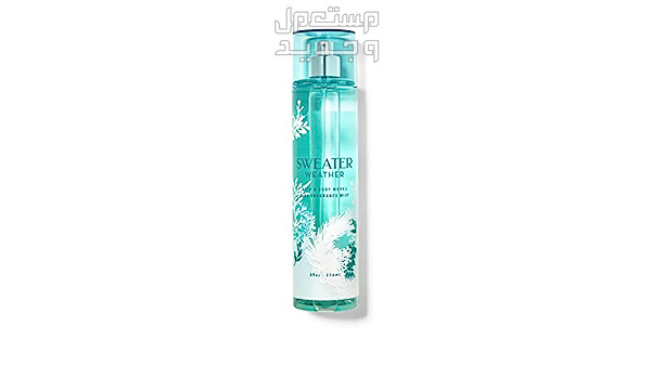 أفضل معطر للجسم رجالي من باث اند بودي تفاصيل عبوة معطر sweater weather