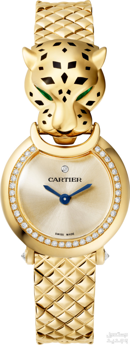 سعر ومواصفات ساعة كارتير بانثر التي سيطرت على عقول أجمل نساء العالم في مصر ساعة كارتير مصنوعة من الذهب الوردي عيار 18