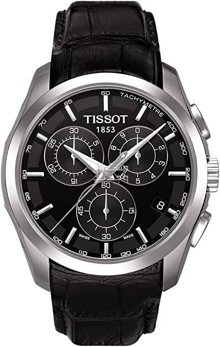 سعر ومواصفات أفضل 10 ساعات كوارتز لعام 2023 ساعة كوارتز TISSOT COUTURIER CHRONOGRAPH WATCH