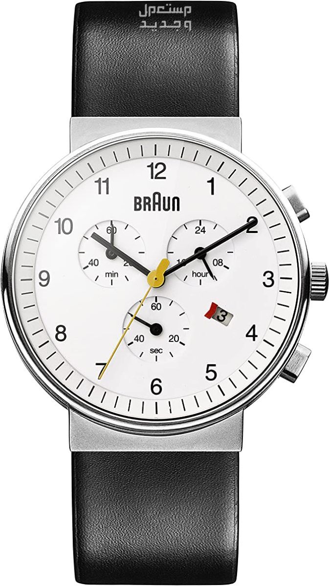 سعر ومواصفات أفضل 10 ساعات كوارتز لعام 2023 ساعة كوارتز BRAUN BN0035 CLASSIC CHRONOGRAPH WATCH