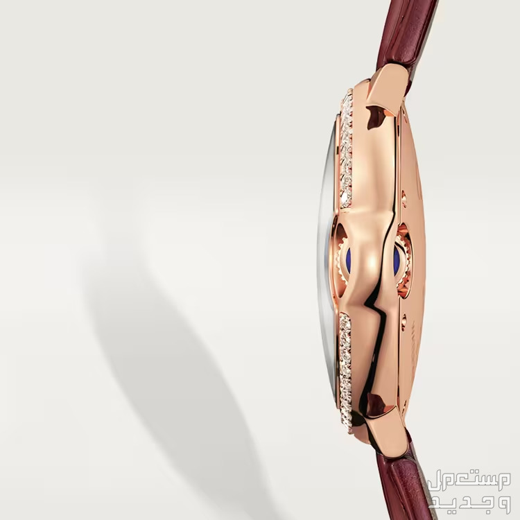 أحدث أسعار 10 ساعات فاخرة من كارتير cartier مواصفات  ساعة بالون بلو دي كارتييه عنابي