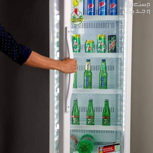 أسعار ثلاجات عرض كوكاكولا مع نظم تقسيط بنكي مريحة سعر  ثلاجة جيباس لعرض كوكاكولا، سعة 380 لتر،