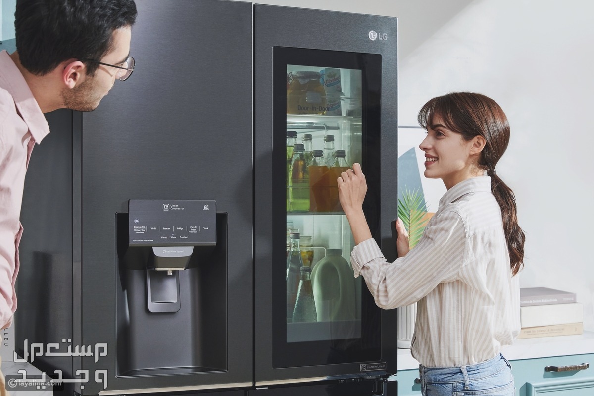 سعر الثلاجة LG 18 قدم في السعودية وهذه أهم مميزاتها وأبرز عيوبها ثلاجة ال جي الذكية تعمل بخاصية النقر عليها مرتين