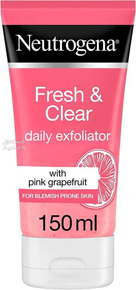 أفضل أنواع مقشر نيتروجينا مقشر Neutrogena fresh&clear
