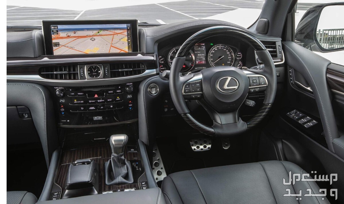 سيارة لكزس 570 LEXUS LX Sport 2022 مواصفات وصور واسعار مقصورة قيادة سيارة لكزس 570 2022