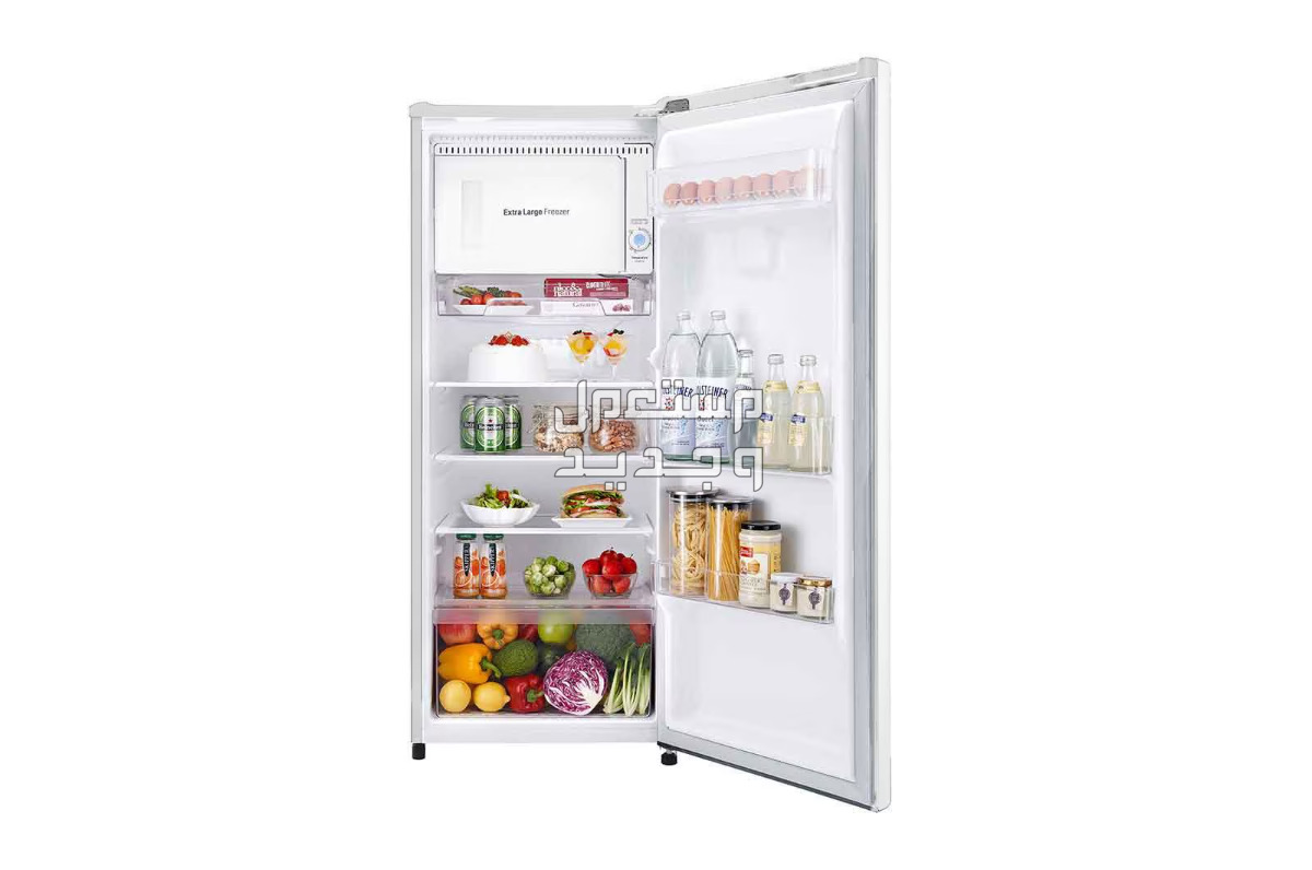 أحدث أسعار ثلاجات lg في كارفور بالمواصفات والصور ثلاجات lg في كارفور موديل LTT7CBBWI سعة 6.9 قدم