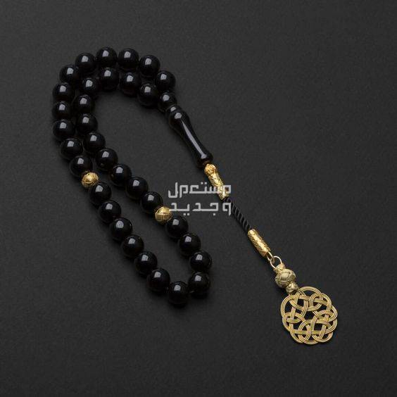 السبحة الإلكترونية ..انواعها واسعارها سبحة سوداء