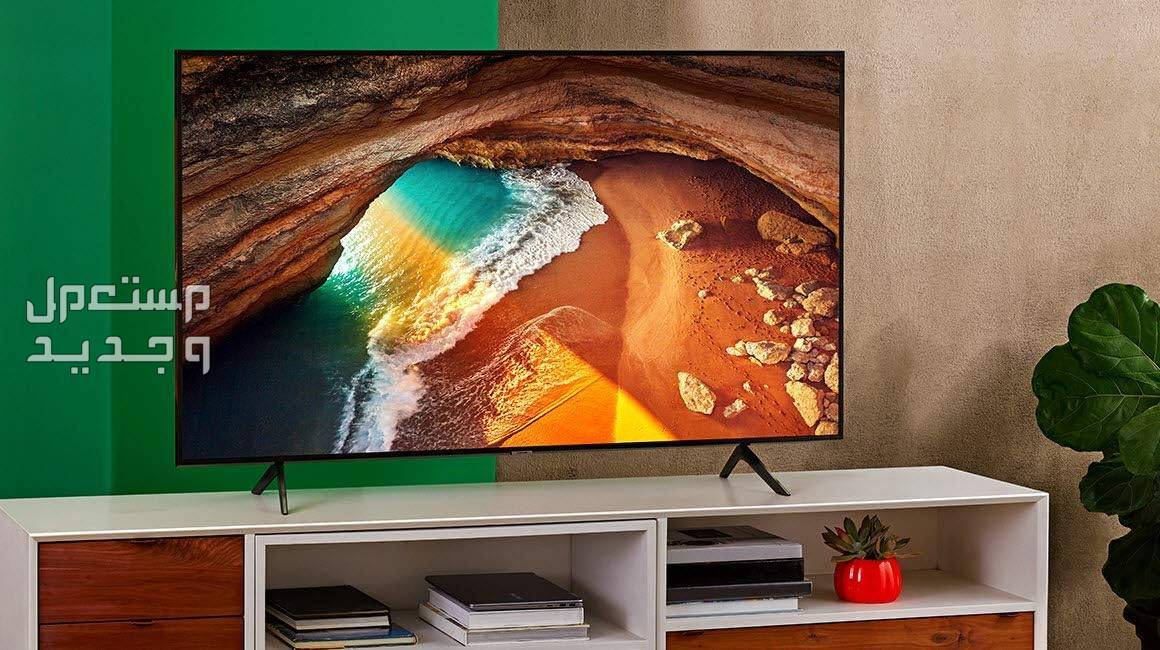 انواع شاشات التلفزيون بالماركات والمواصفات الكاملة والصور والأسعار في السعودية شاشة التلفزيون نوع QLED من ماركة سامسونج موديل QA82Q60RAKXZN