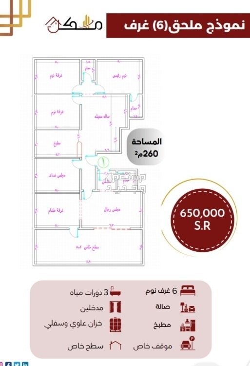 شقة للبيع في الجامعة - جدة بسعر 399 ألف ريال سعودي