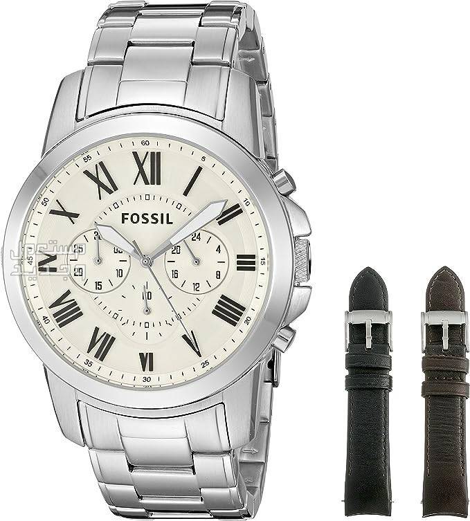 كل ما يميز ساعات fossil الأصلية بالانواع والصور والاسعار ساعة fossil الأصلية موديل FS5123SET الرجالية
