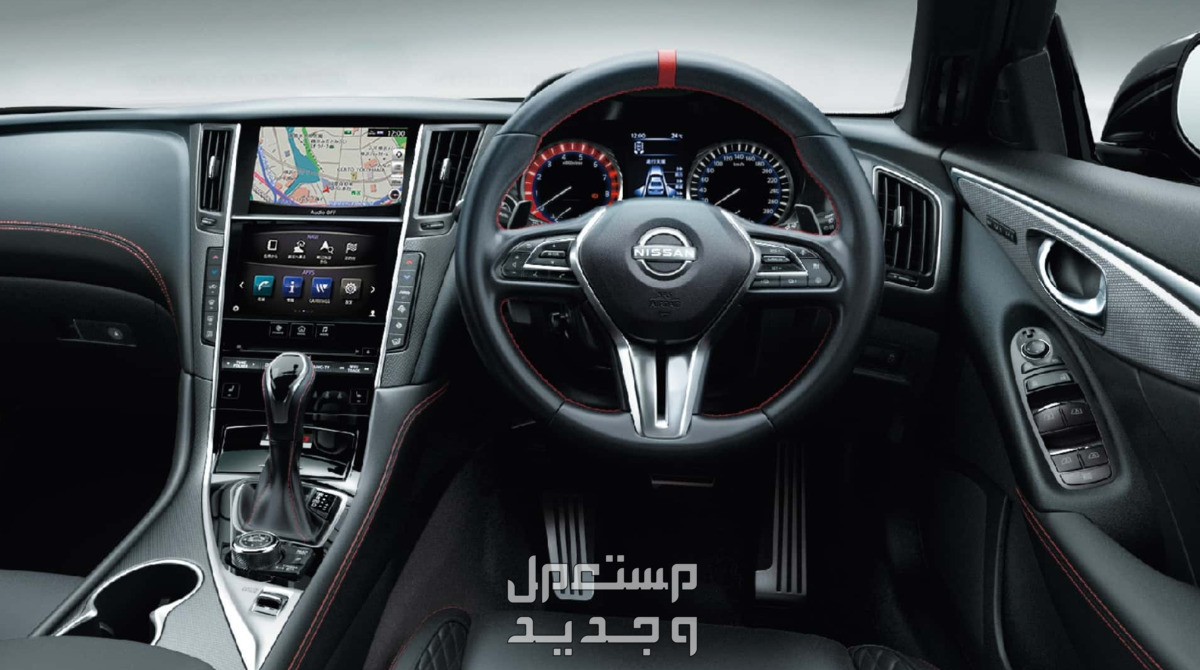 نيسان SKYLINE سكاي لاين نيسمو 2024 صور اسعار مواصفات وفئات مقود نيسان SKYLINE سكاي لاين نيسمو 2024