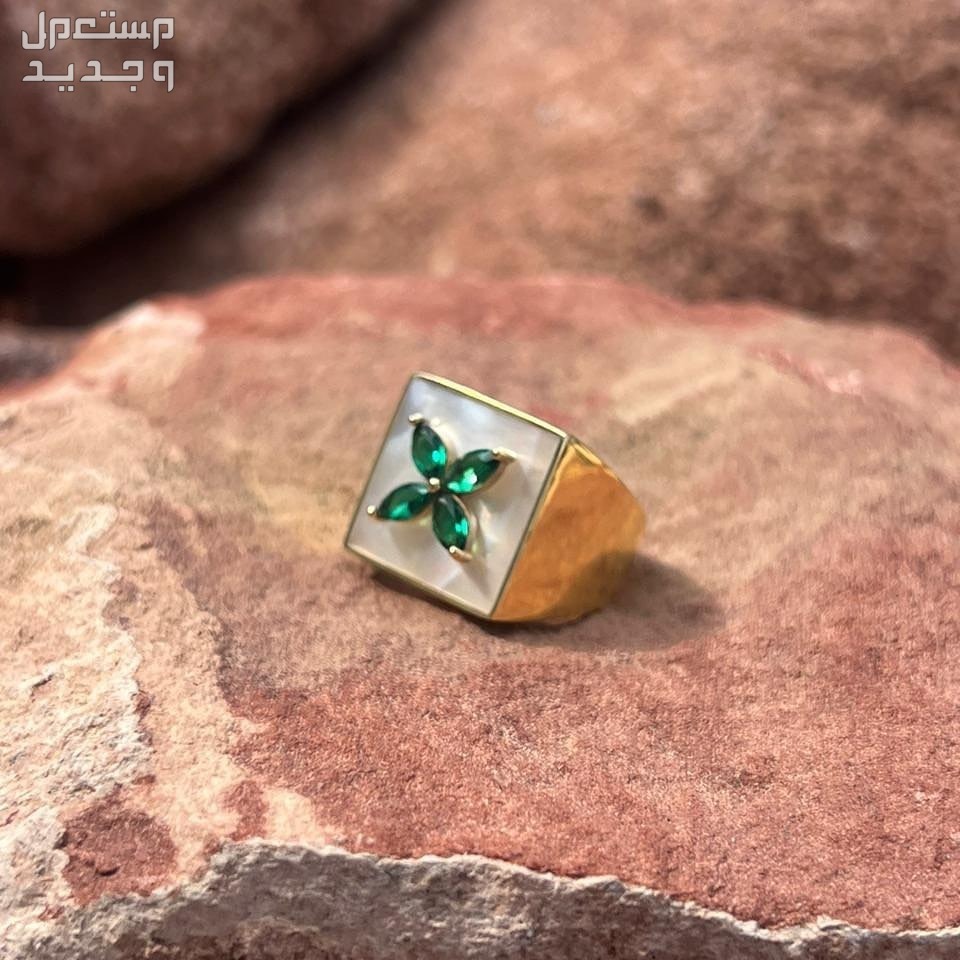 مجوهرات بطابع التراث السعودي لأشهر المصممات خاتم علامة زان zan_jewellery