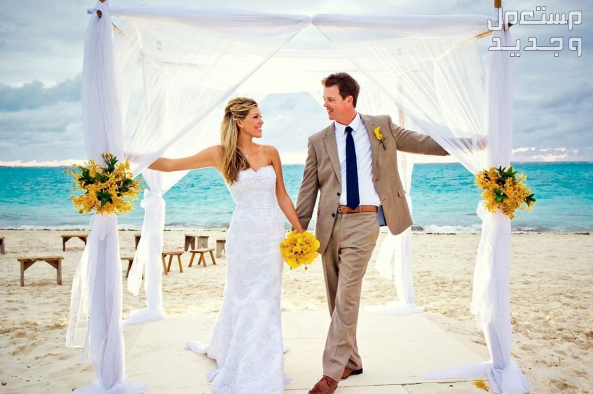 نصائح هامة لاختيار حذاء الزفاف في الجزائر زفاف على الشاطئ