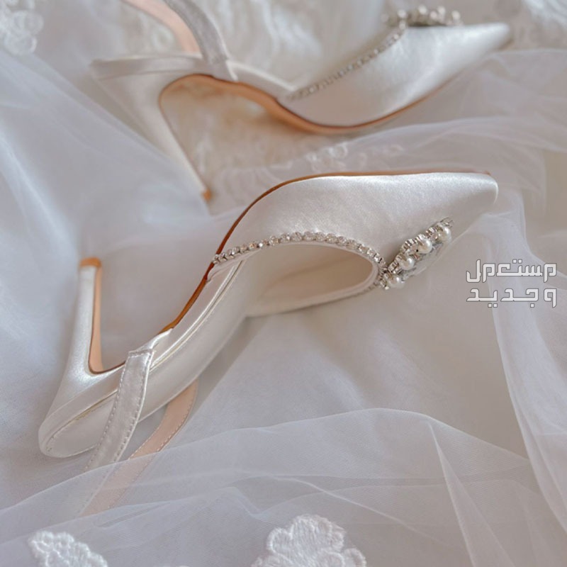 نصائح هامة لاختيار حذاء الزفاف في الأردن حذاء بكعب طويل