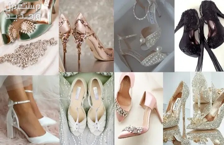 نصائح هامة لاختيار حذاء الزفاف في البحرين لون حذاء الزفاف