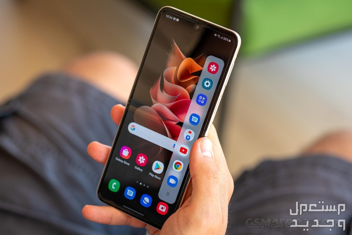 مواصفات هاتف سامسونج z flip 3 والفرق بينه وبين زد فليب 5 الجديد في فلسطين Samsung Galaxy Z Flip 3