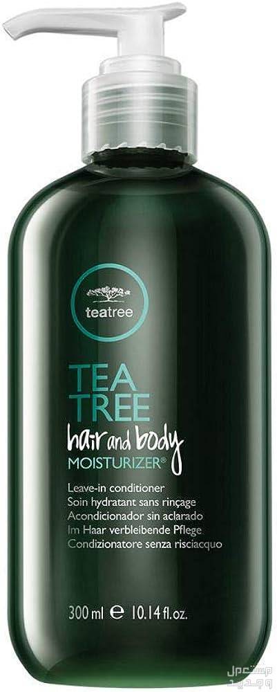 مواصفات أفضل كريم للحية للرجال تفاصيل عبوة بلسم Tea Tree Hair and Body Moisturizer Leave-In Conditioner