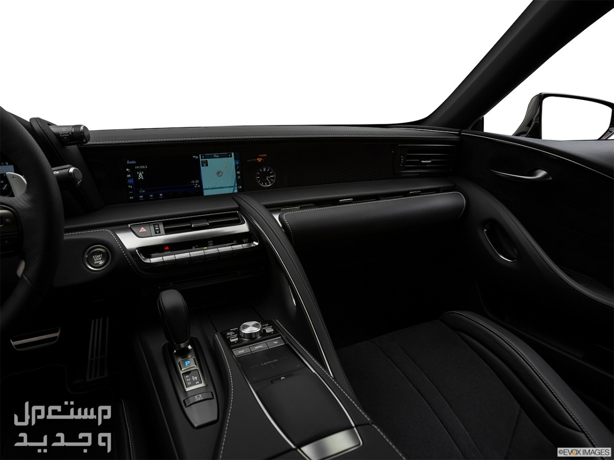 داخلية لكزس 2022 مواصفات وصور واسعار مقصورة القيادة ​سيارة لكزس LEXUS LC 2022