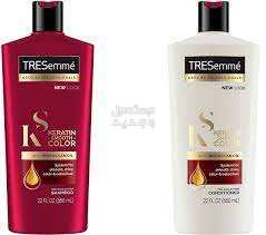 مميزات أفضل شامبو للشعر المصبوغ في الكويت شامبو وبلسم  TRESemmé Keratin Smooth Color Shampoo
