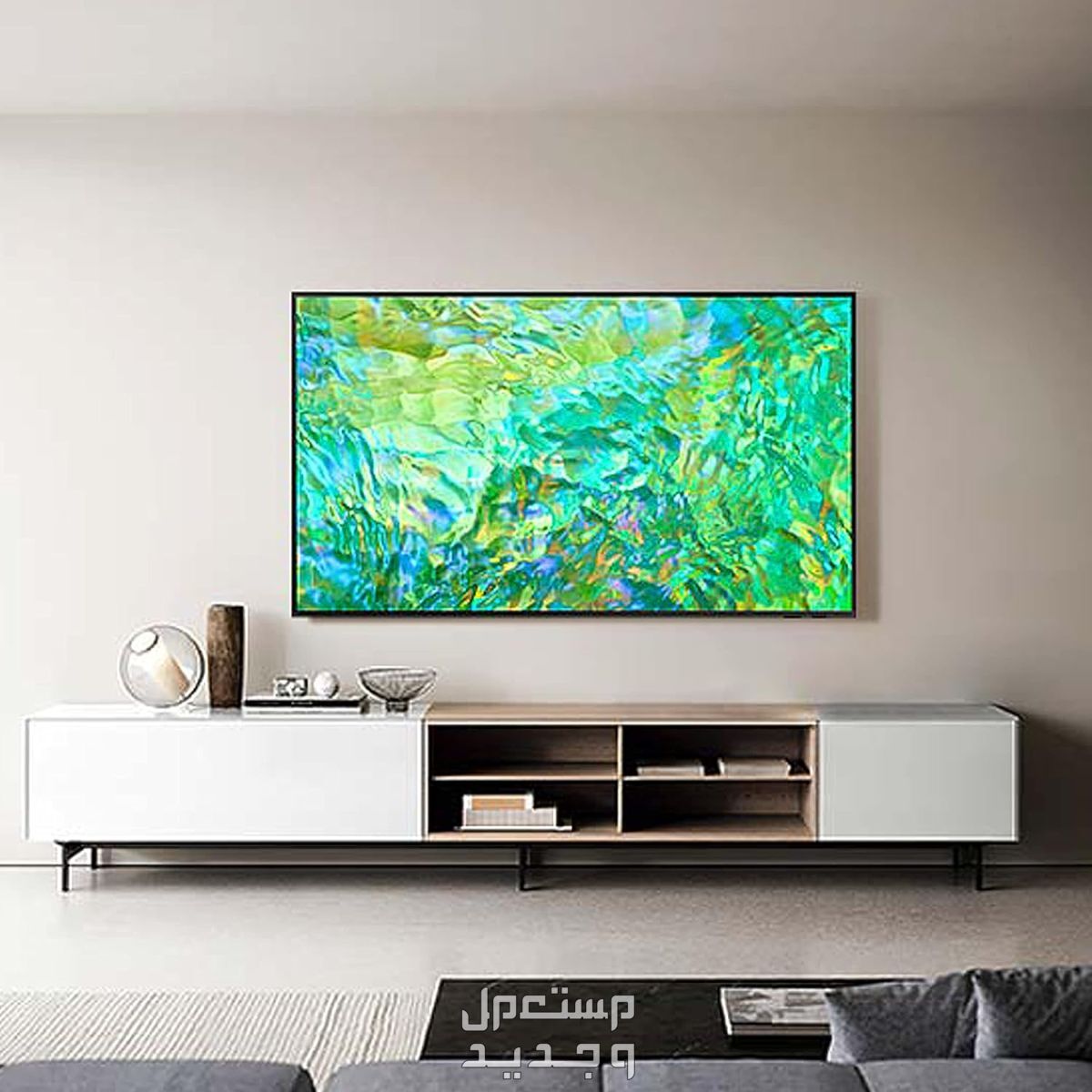 مميزات وعيوب شاشة سامسونج 55 بوصة 4k بالمواصفات والصور والأسعار شاشة سامسونج نوع UHD موديل UA75CU8000UXSA مقاس 75 بوصة