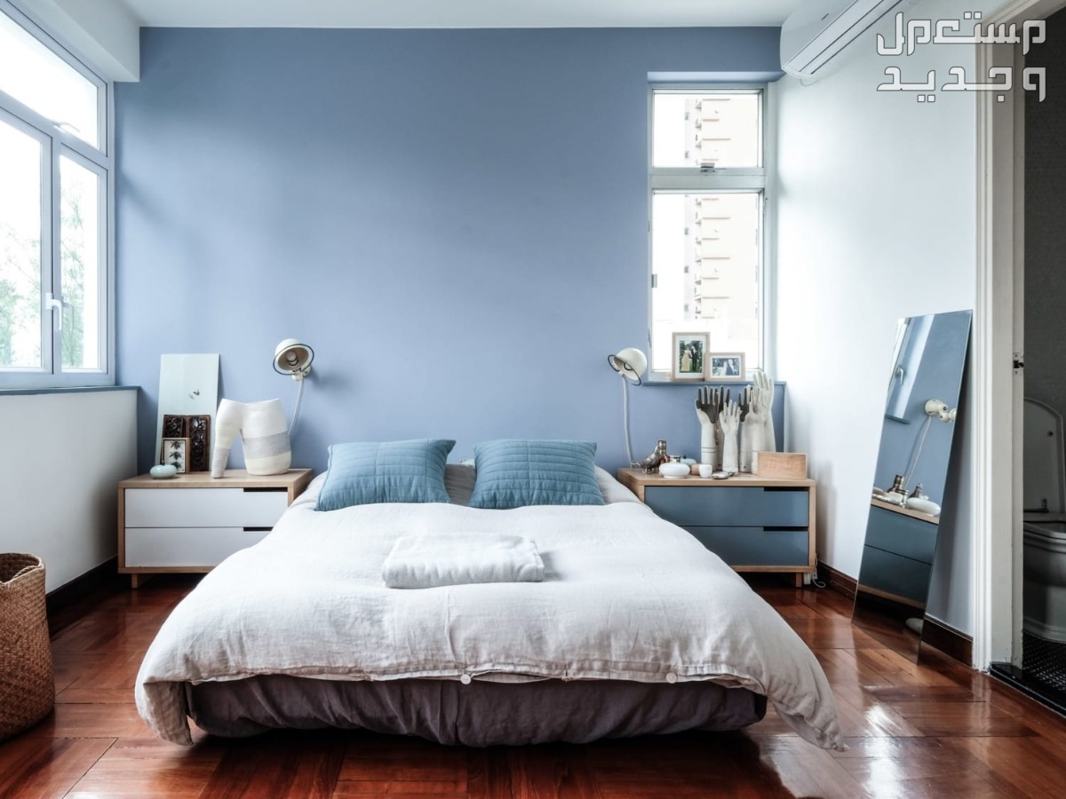 بالصور.. أفضل ألوان دهانات غرف النوم الحديثة للمتزوجين 2023 ألوان دهانات غرف النوم